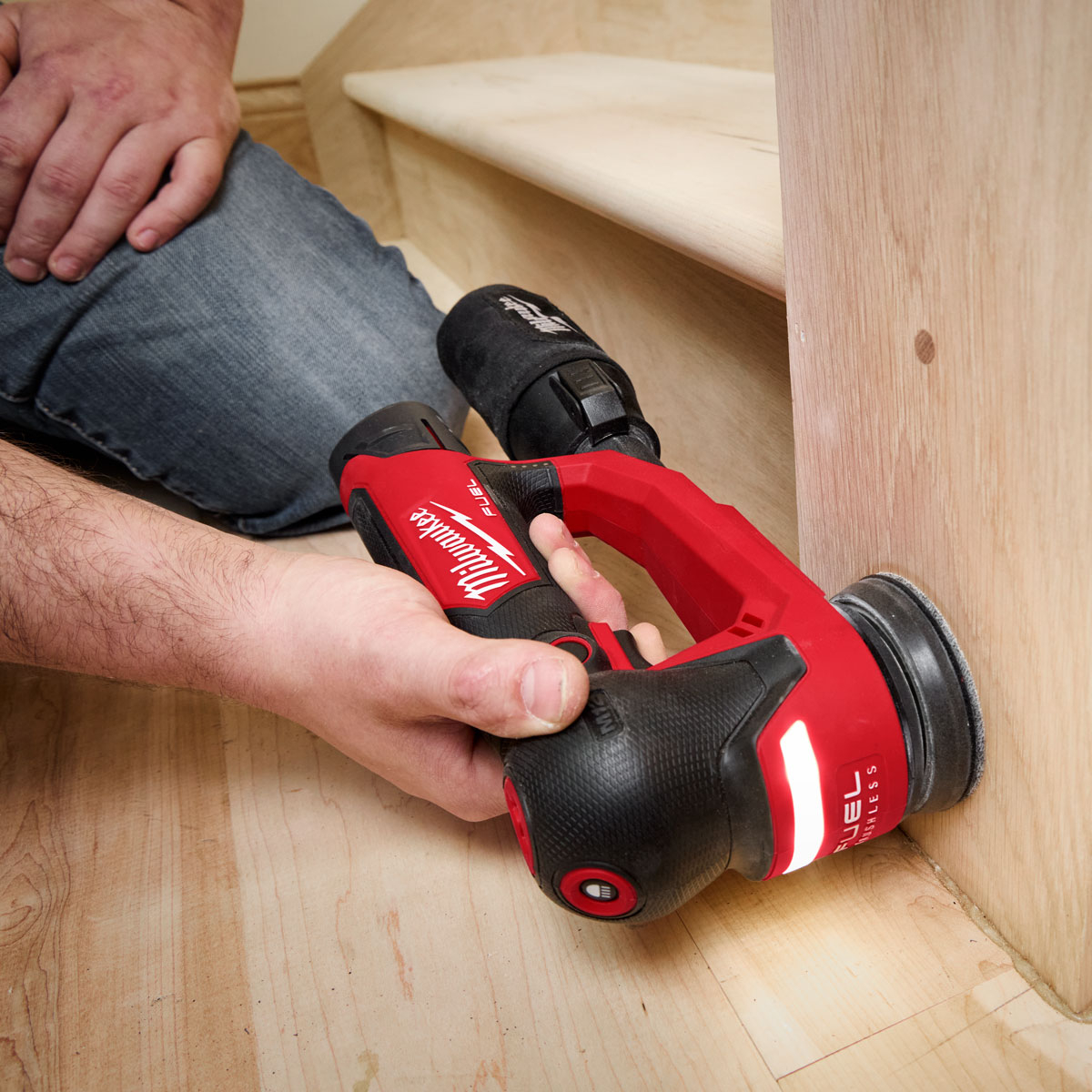Milwaukee M12 M12FSDR75-0 FUEL 75mm Random Orbit Sander with Free Bag